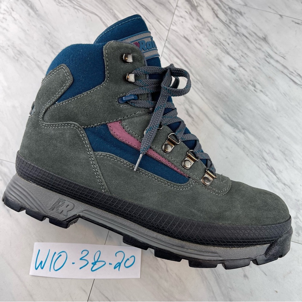 •raichle womens Swiss boots size 10 gray suede